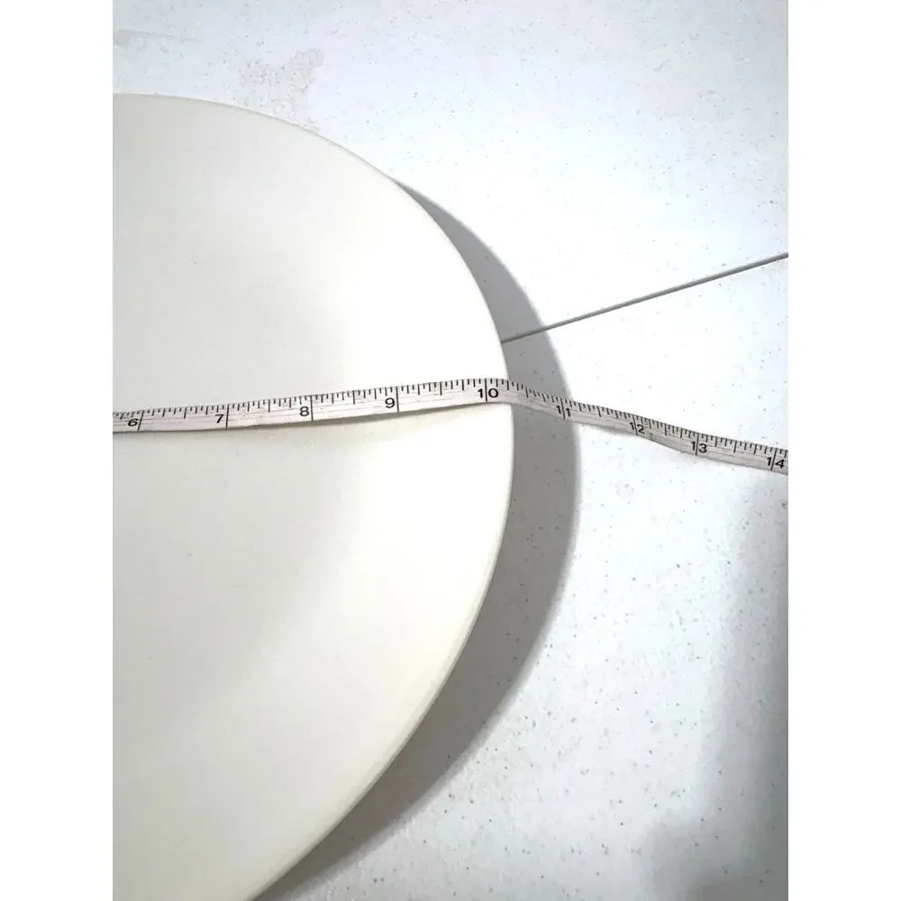 Vintage Corelle by Corning plin ivory (antique white) set of 4 dinner plates